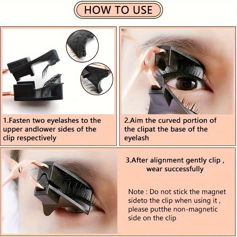 Magnetic False Eyelashes For Easy Beauty