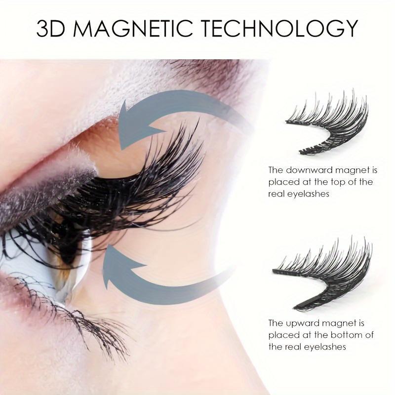 Magnetic False Eyelashes For Easy Beauty